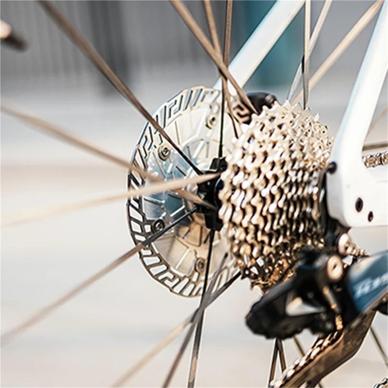 Fahrrad-Medium-Lock-Scheiben, Ultraleicht, aerodynamisch, Windjacke, Rennrad, Scheibenbremsen, 160 mm, 140 mm, Triathlon