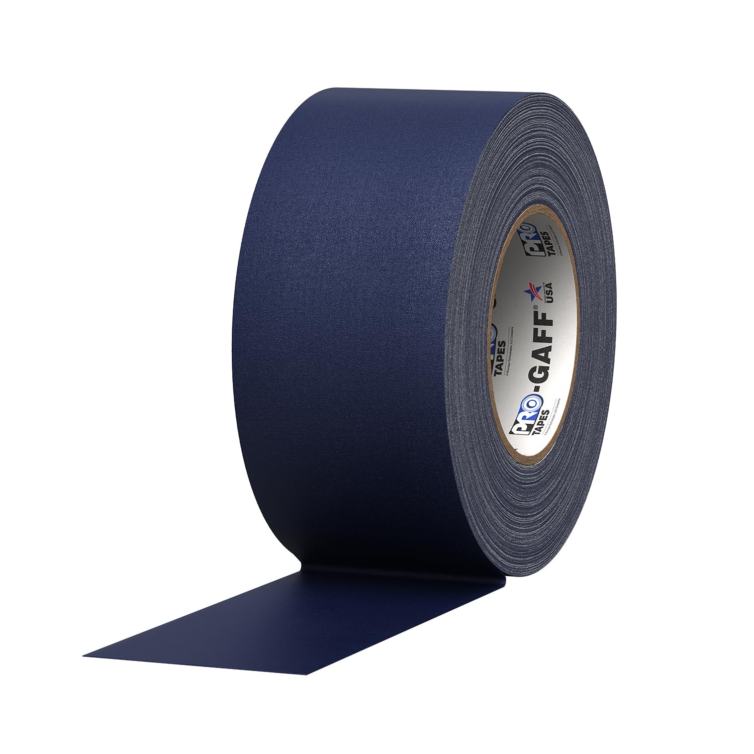 ProTapes Pro Gaff Premium Matte Cloth Gaffer's Tape With Rubber Adhesive, 11 mils Thick, 55 yds Length, 3" Width, Blue (Pack of 1)