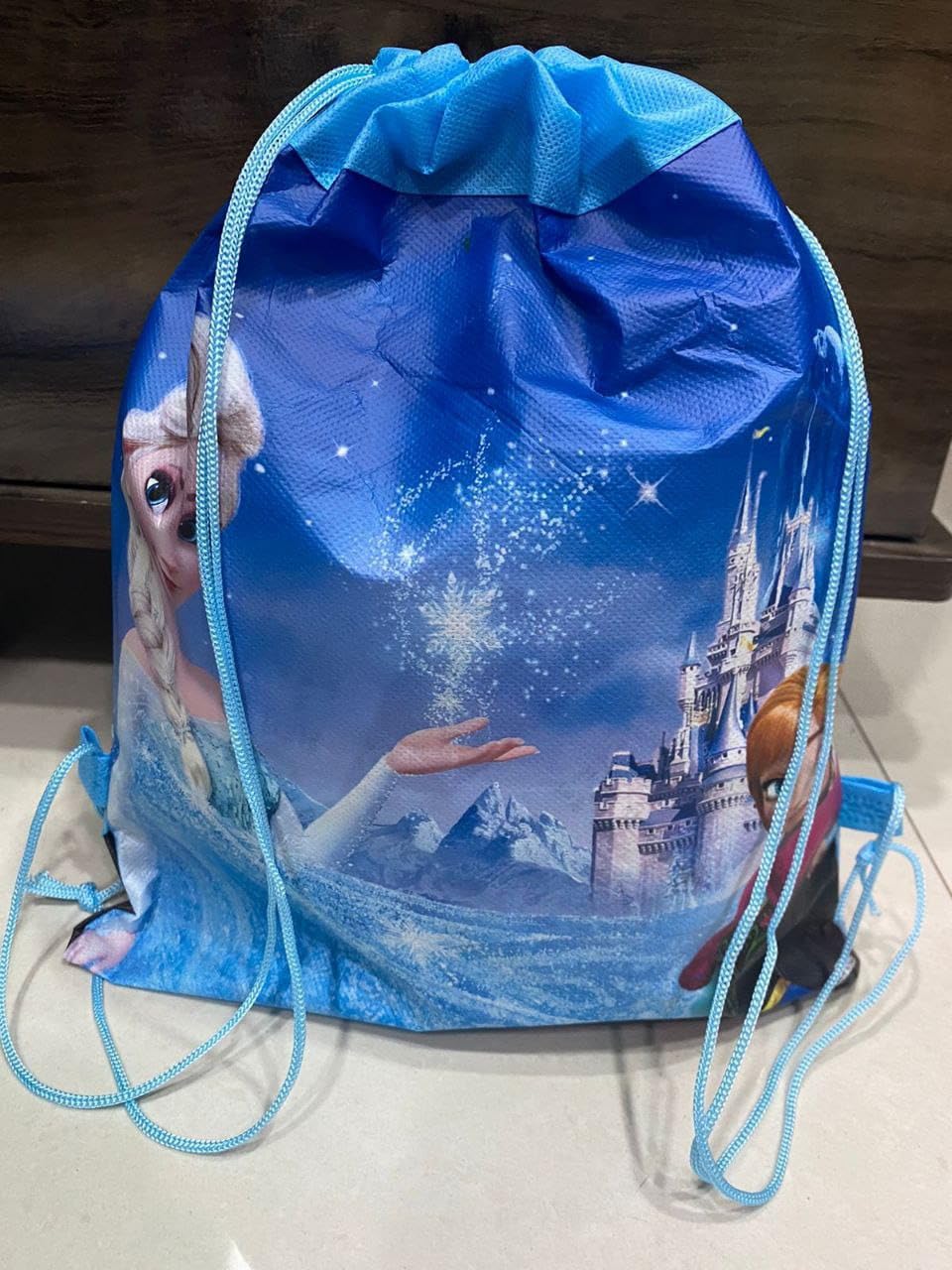 KidsZeeNie® Drawstring Dori Haversack Bag – Lightweight Travel & Storage Sack for School, Gym, Picnic, Trekking & Daily Use | Foldable Unisex Backpack for Kids & Adults 2