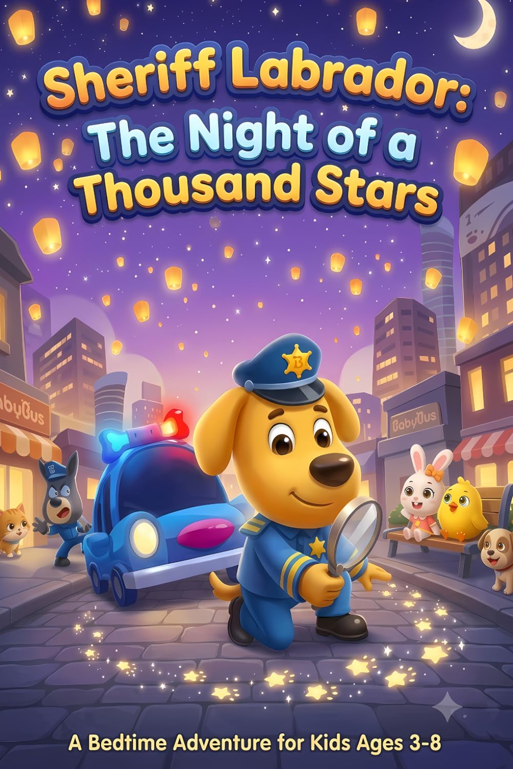 S.Sheriff Labrador and The Night of a Thousand Stars: A Cozy Bedtime Adventure About Safety, Kindness, and Teamwork