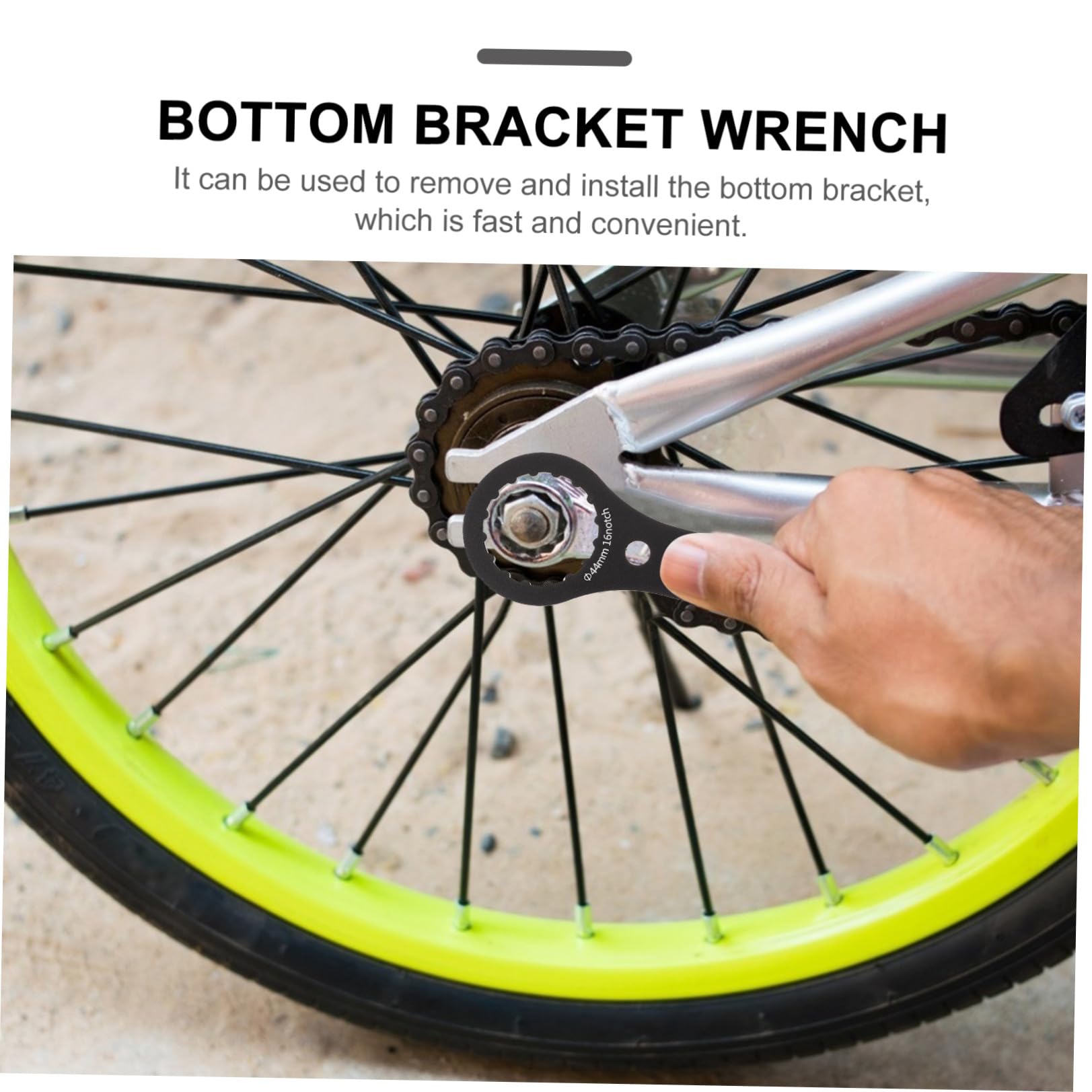Abaodam 5stücke Bottom Bracket Wrench Für Fahrräder Tretlager Schraubenschlüssel Reparieren Und Demontieren Von Kurbeln Leicht Und Tragbar Präzise Verarbeitung Für Mountainbikes Und