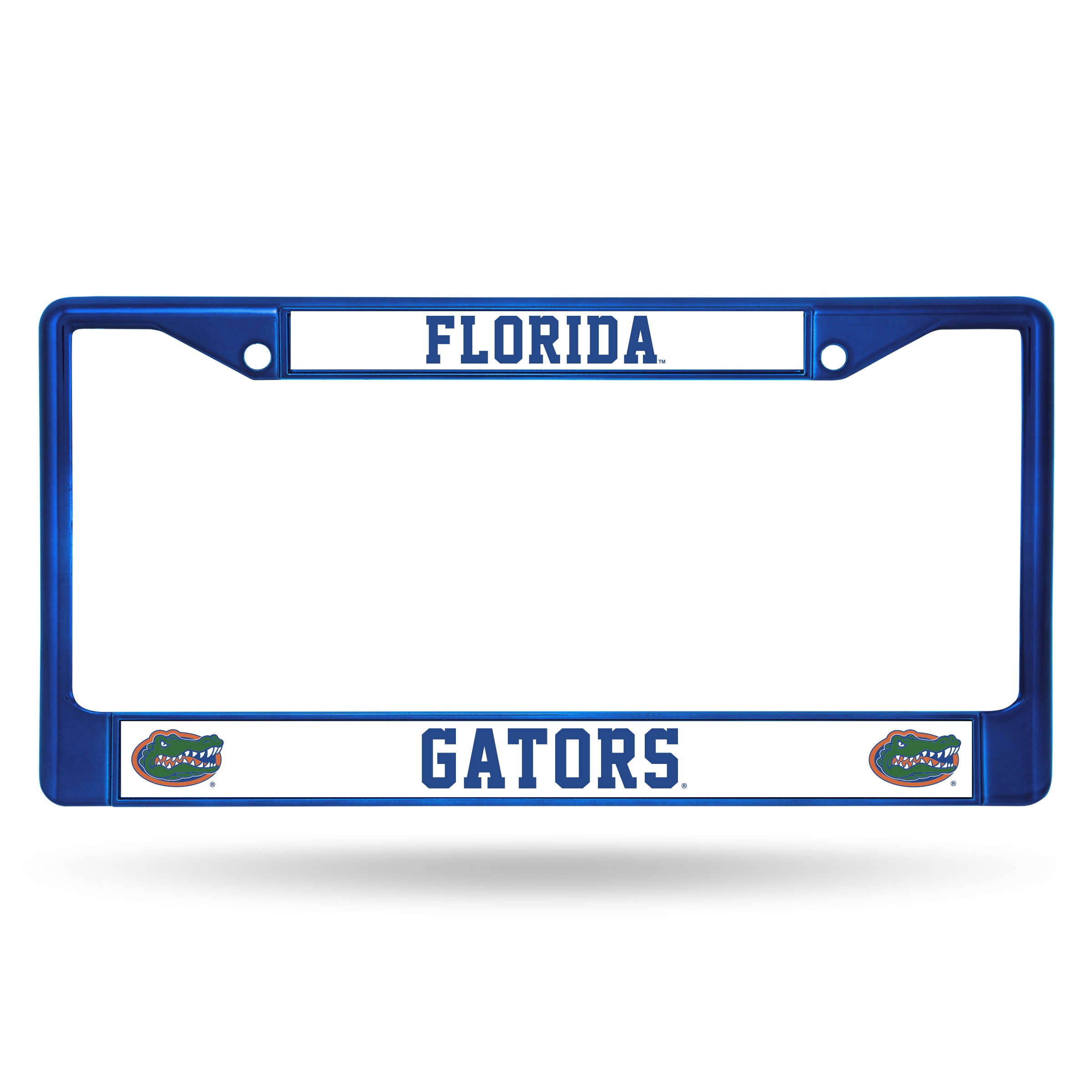 NCAA Florida Gators Colored Chrome Plate Frame, Blue