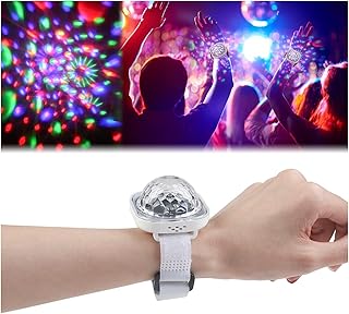 Disco Balls Mini Disco Ball Light, Mirror Ball USB Disco Light, Battery Disco Ball Lamps, Light Up Bracelet Kids Dance Light, Portable Disco Lights Car Disco Ball, Disco Ball Lights Parties