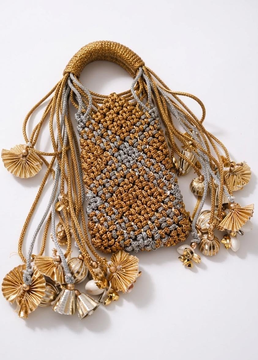 Citolaa Handcrafted Beaded Mobile Pouch for Women | Fancy Hanging Mobile Cover Bag | Decorative Handmade Phone Holder-picture-40