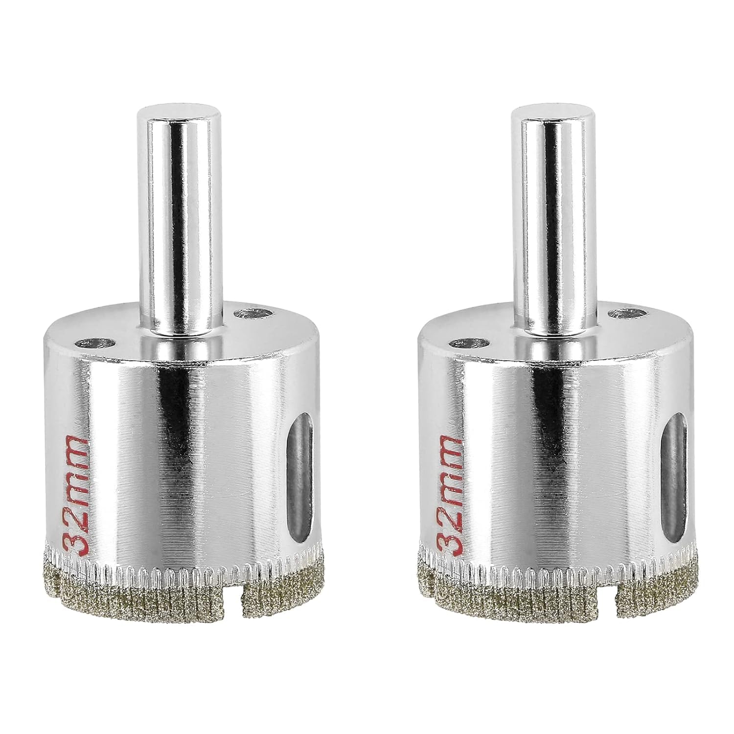 See full amazon price history chart for UPTODATETOOLS Pack of 2 32mm Diamond Drill Bit, Diamond Hole Saw, Glass Drill Bit, Tile Hole Saw Suitable for Ceramic Glass Tile Porcelain Marble UPTODATETOOLS Pack of 2 32mm Diamond Drill Bit, Diamond Hole Saw, Glass Drill Bit, Tile Hole Saw Suitable for Ceramic Glass Tile Porcelain Marble (B0D2KNWCMP) Amazon Price History, Amazon Price Tracker