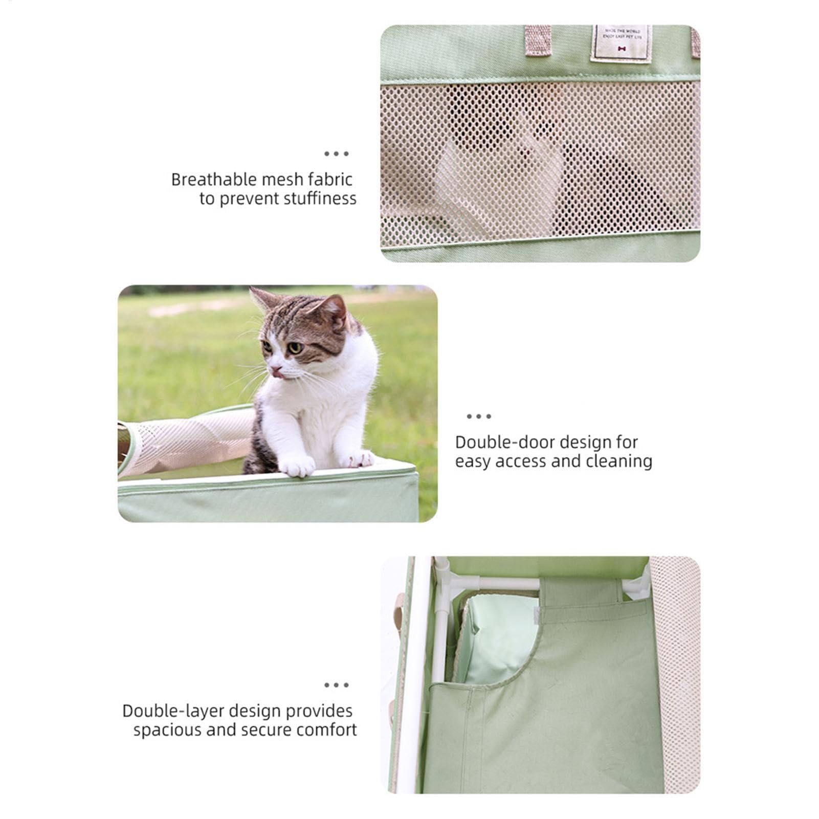 【Auto Tiertransporter,Hundeautositz | Hunde Autositz Erhöhung Autositz | Hunde Autositze Doppelschicht - Tragetasche mit atmungsaktivem Mesh, Sitzhängematte Tasche