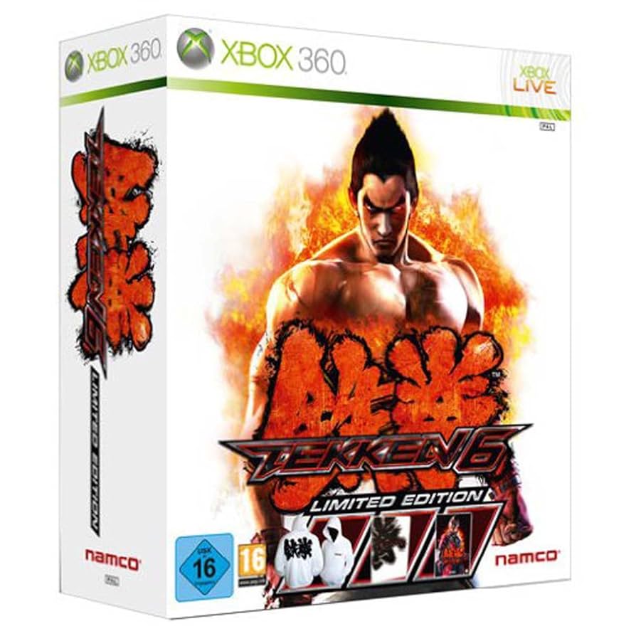 XB360 鉄拳6 コレクターズボックス Amazon | 鉄拳6 コレクターズBOX(HORI製ワイヤレススティック