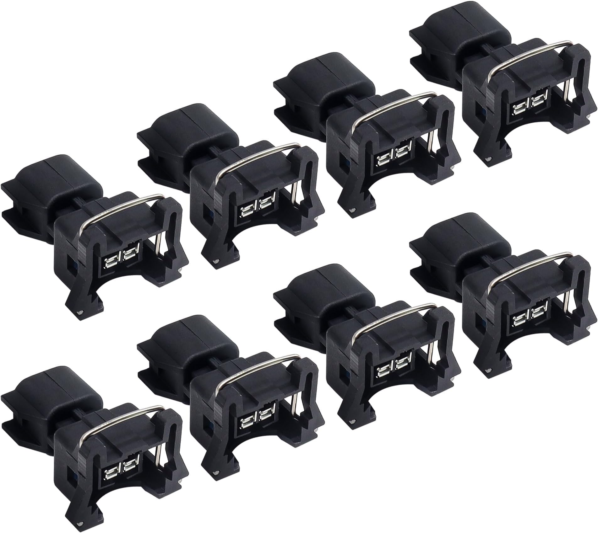 8pcs Fuel Injector Connector Adapters EV6 to EV1 Wiring Harness Wire Compatible with USCAR LS2 LS3 LS7 LSX LS1 LS6 LT1 TPI LS Swap; Using the EV1 injector on the EV6 wiring harness