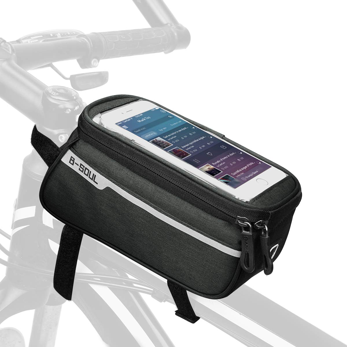 Go Light Waterproof Bike Phone Front Frame Bag Iphone 11