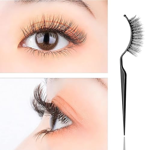 Miniatura 3 de 12 piezas de pestañas postizas, herramienta aplicadora de pestañas 3D, extensiones de pestañas estilo de prueba, aplicador de pestañas injertadas