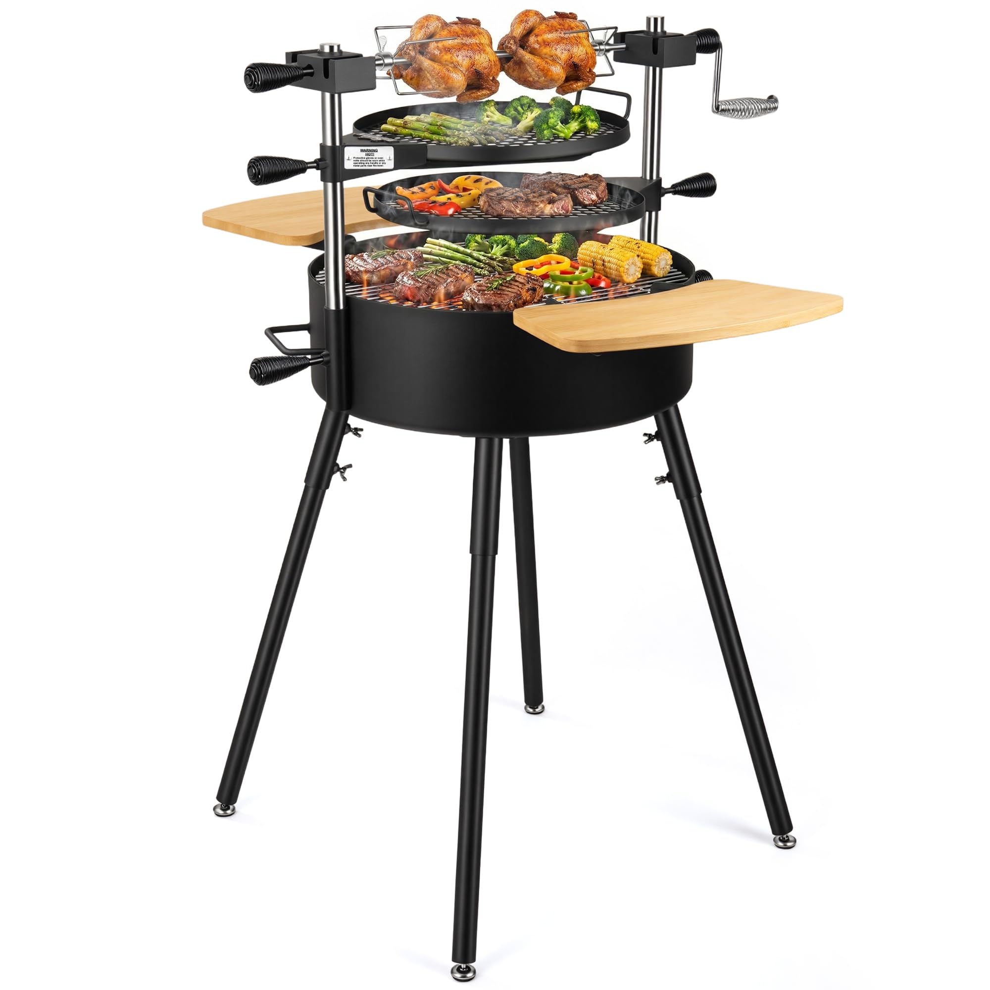 Amazon.com: BIG HORN Santa Maria Grill, Portable Argentinian