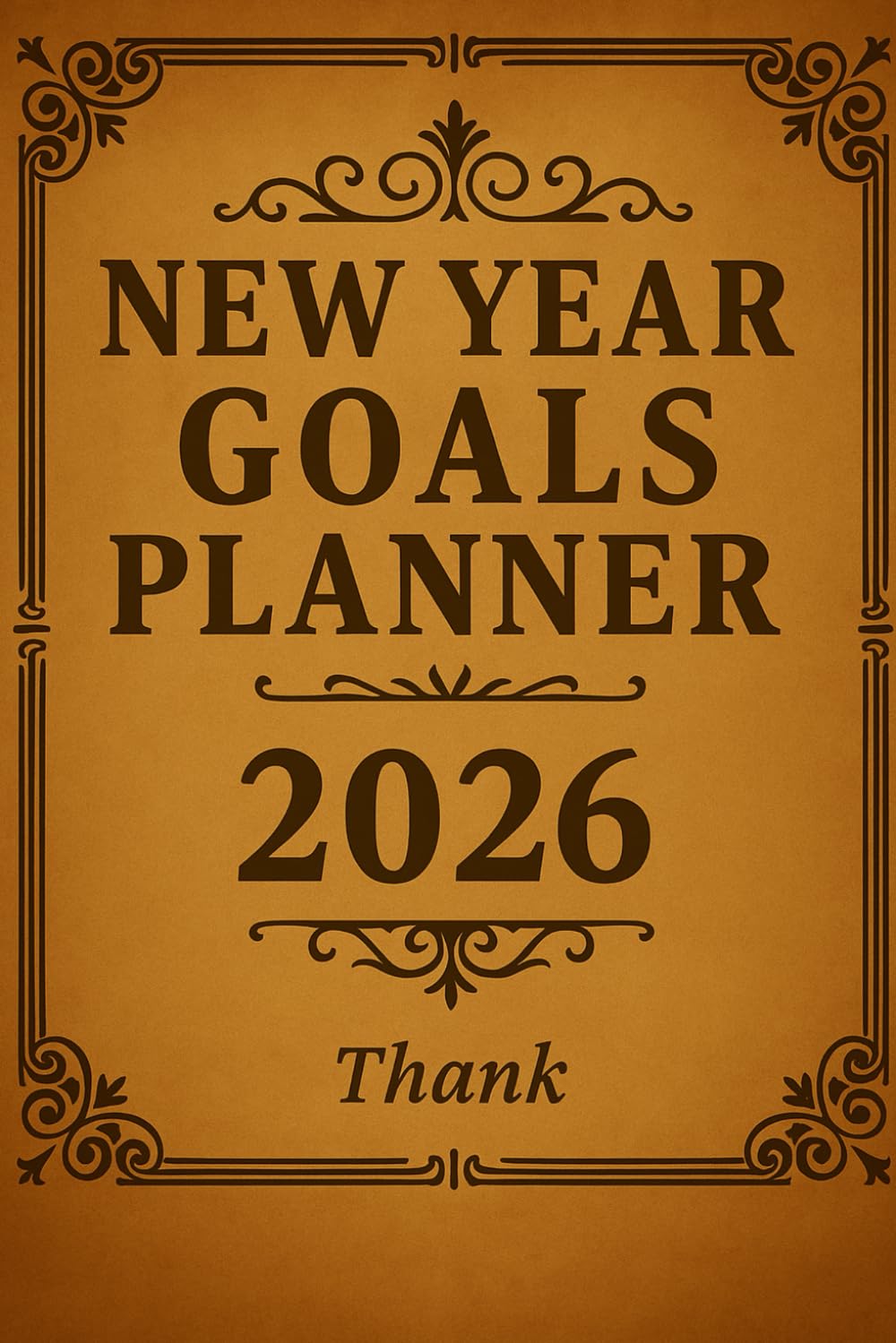 New Year Goals Planner 2026: A Vintage-Inspired Goal Setting & Productivity for a Successful Year