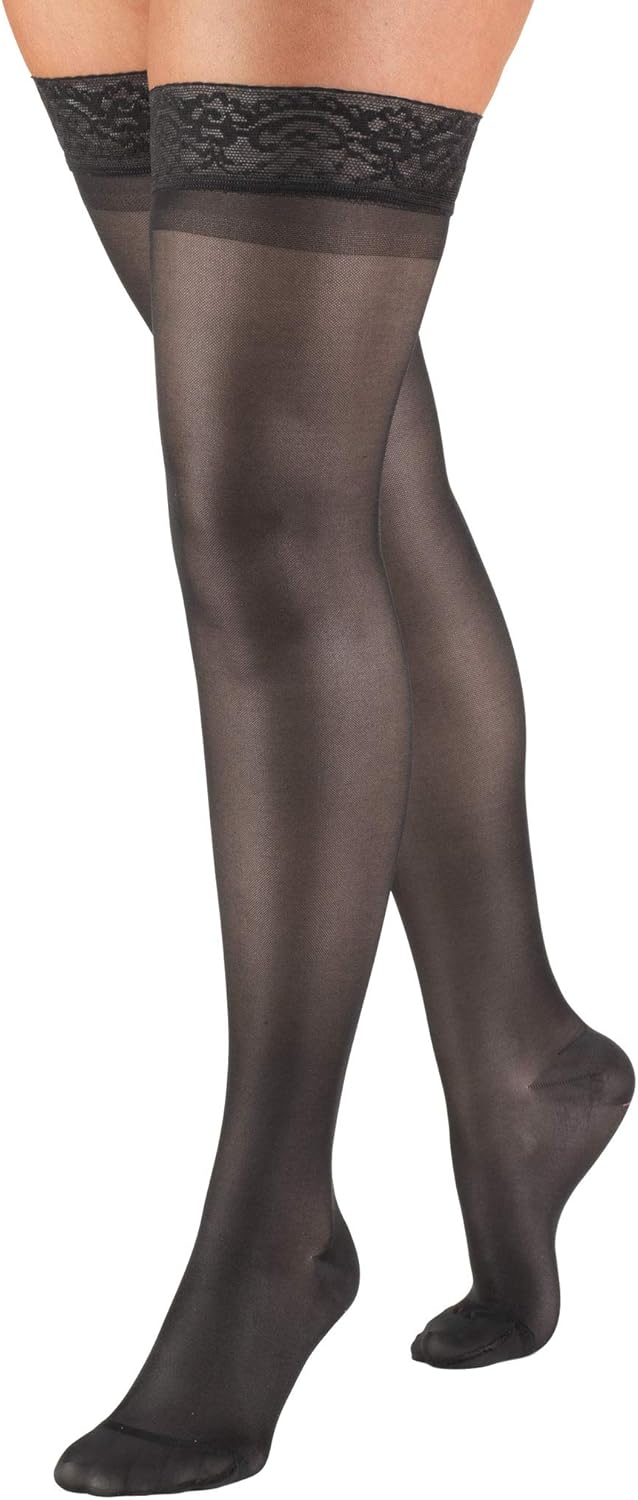 Truform Sheer Compression Stockings, 15-20 mmHg, Women’s...
