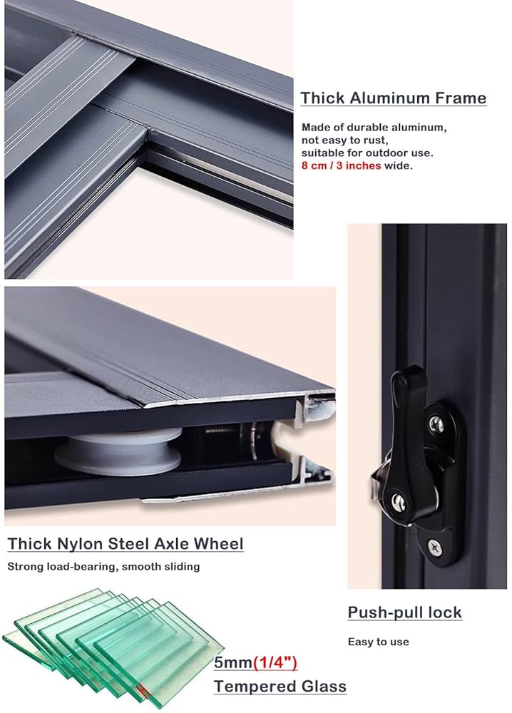 Amazon.co.jp: アルミサッシ窓 枠付き 水平スライド式住宅窓