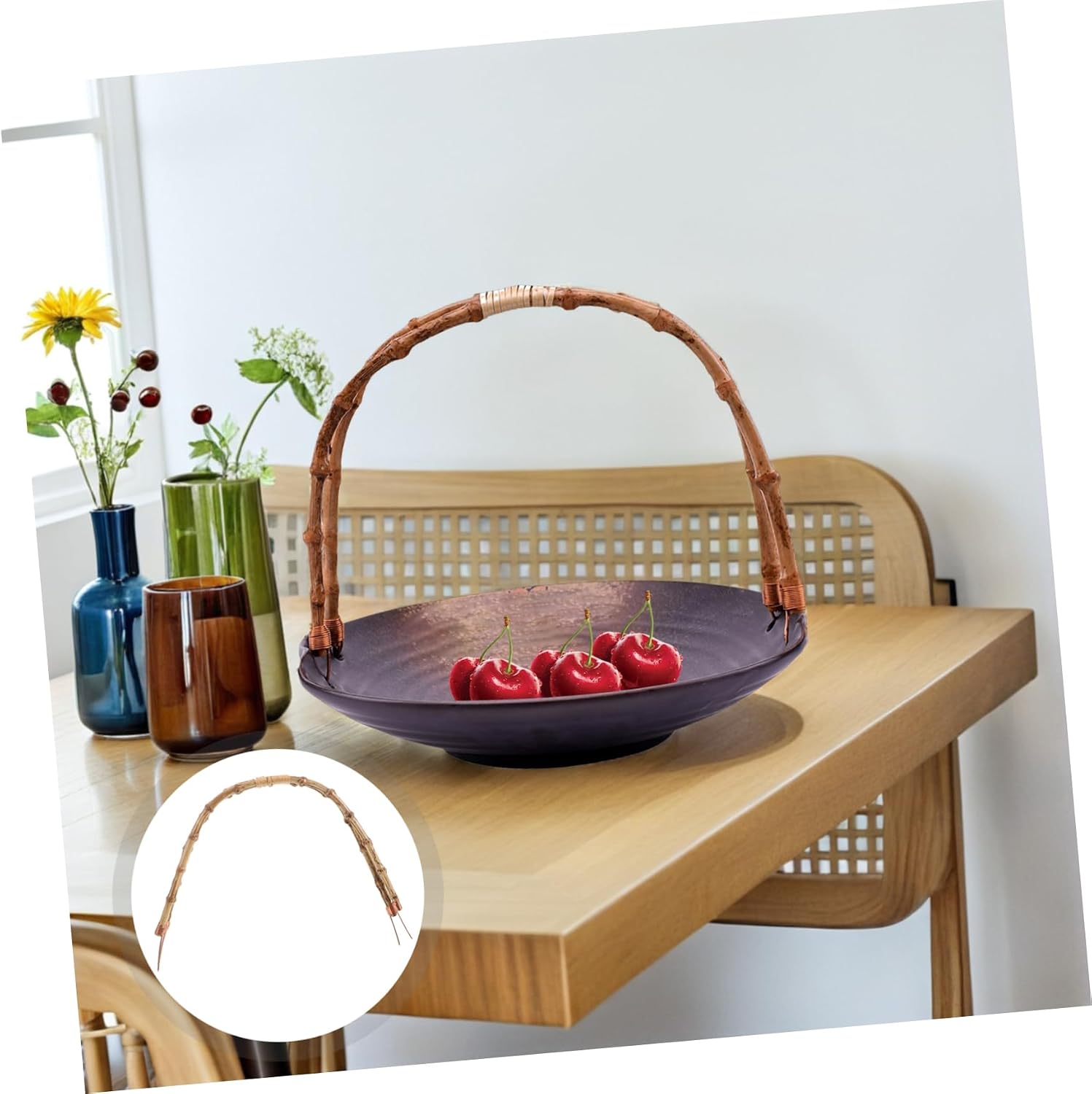 Woven Tray Handle Replacement for Serving Platters and Trays