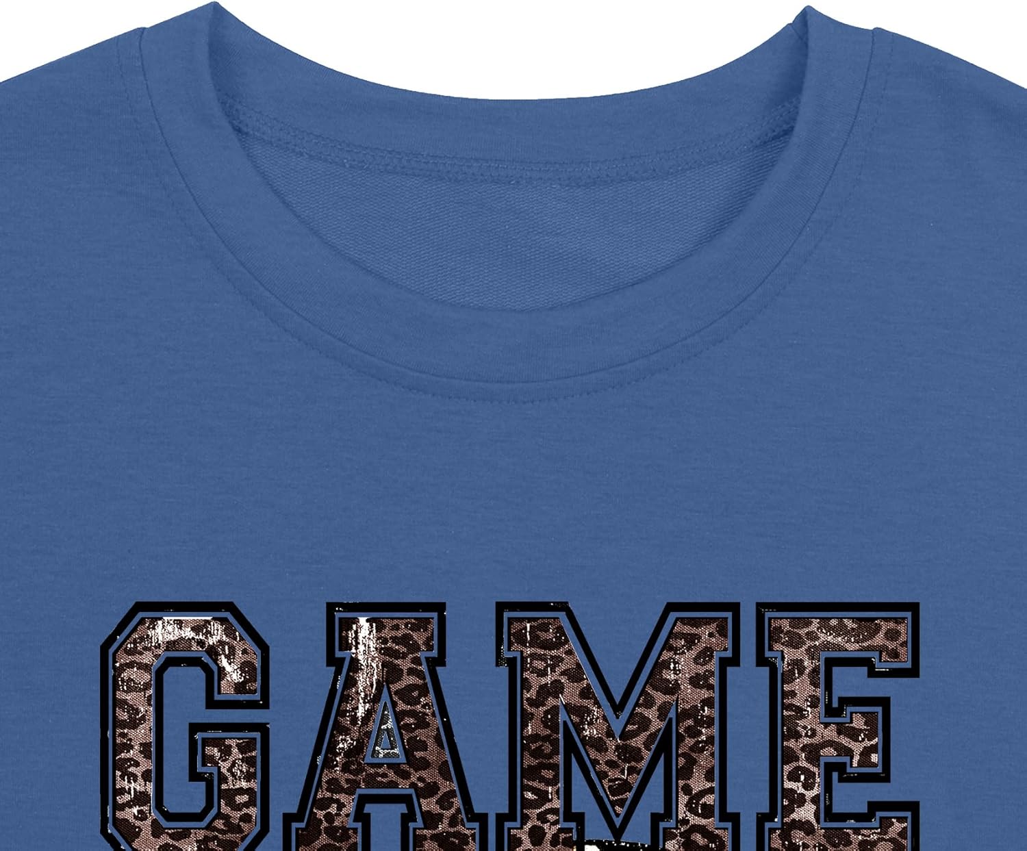 Game Day Sweatshirt Women Football Graphic Long Sleeve Shirt Football Season Pullover Tops - Image 5