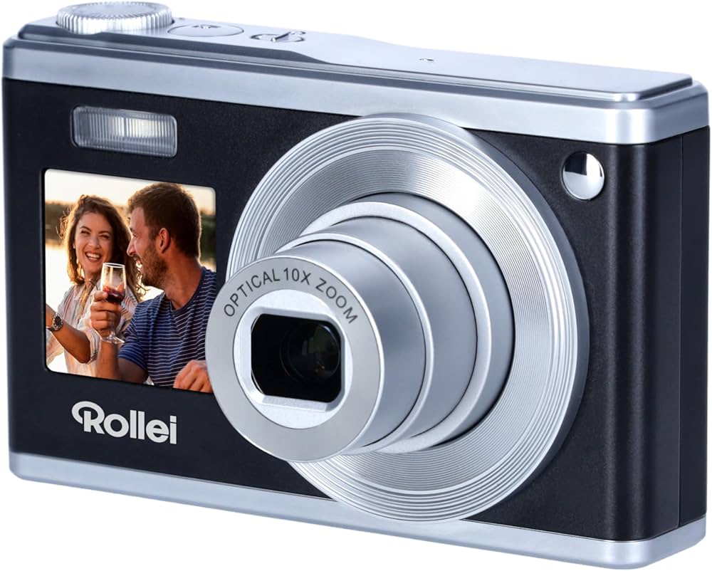 Amazon | Rollei Compactline 10X – 60 MP – 10倍光学ズーム; 自撮り