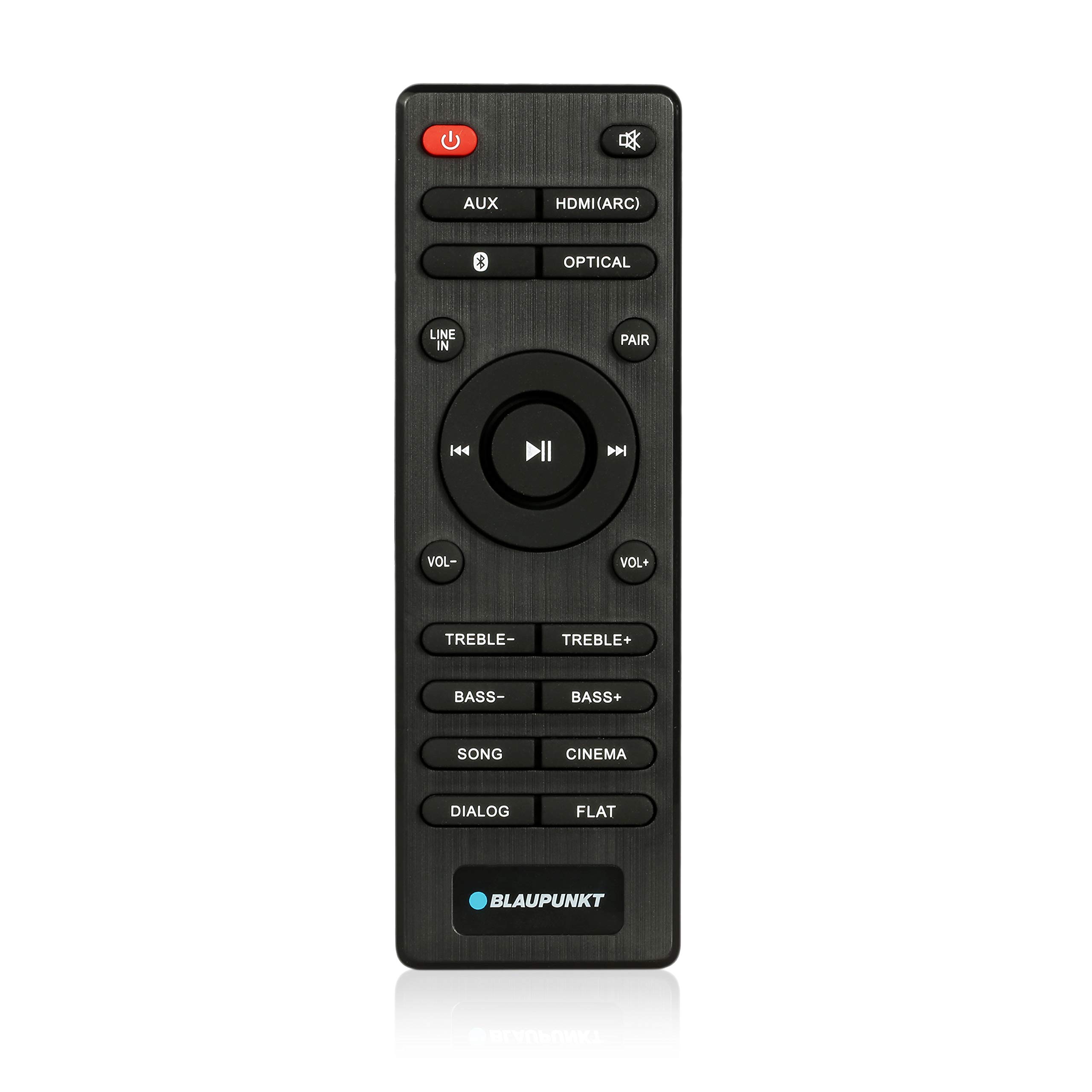 Blaupunkt LS 1825 Soundbar con subwoofer 2.1, 60 Watt RMS, dispositivo wireless Bluetooth per streaming, con telecomando, altoparlante TV con display LED ed equalizzatore, ingresso audio, AUX-IN, HDMI