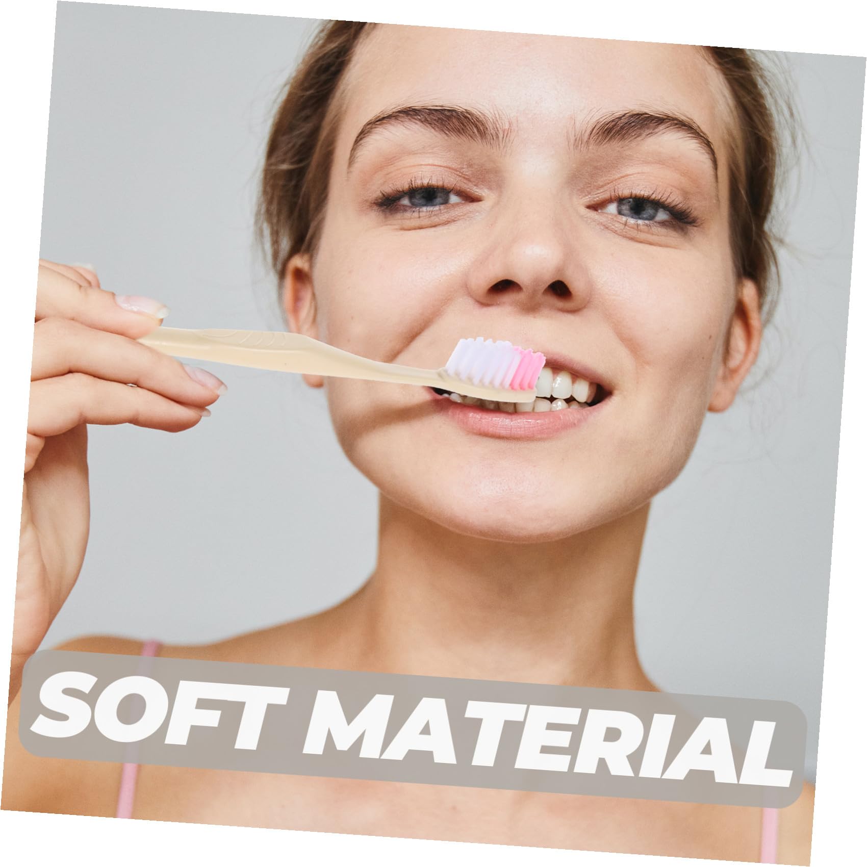 Ciieeo Set 100 Pezzi Spazzolini da Denti Monouso Confezionati Singolarmente con Dentifricio Piccolo, Spazzolino da Viaggio Manuale Usa e Getta per Hotel e Viaggi, Pratico e Stili multipli