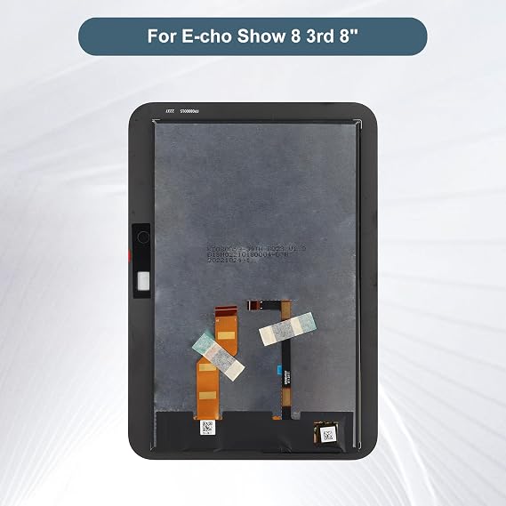Replacement LCD Display Touch Screen Digitizer Assembly Compatible with Echo Show 8 3rd 8 with Tools(Black)