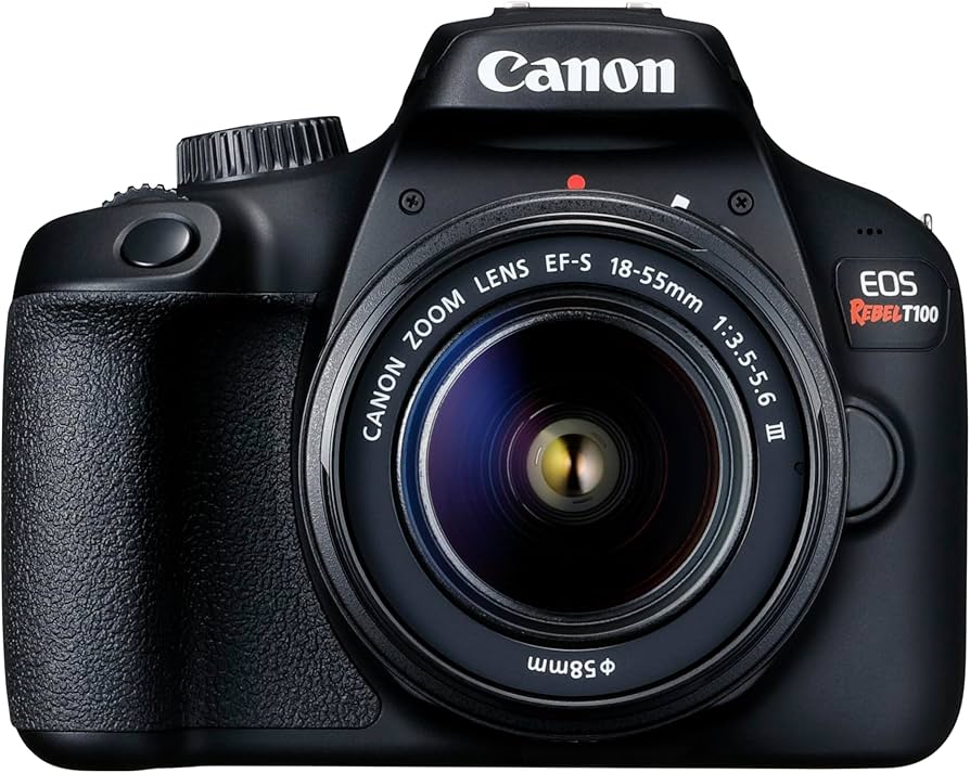 Canon Câmera Digital EOS Rebel T100 EF-S 18-55mm f/3.5-5.6 III Canon Câmera Digital EOS Rebel T100 EF-S 18-55mm f/3.5-5.6 III