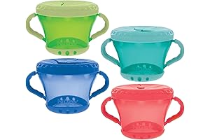 Nuby Two-Pack Toddler Snack Keepers