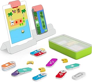 Osmo - Coding Family Bundle for iPhone, iPad & Fire Tablet - 3 Educational Learning Games - Ages 5-10+ - Coding Jam, Coding Awbie, Coding Duo - STEM Toy (Osmo Base Required) (Amazon Exclusive)