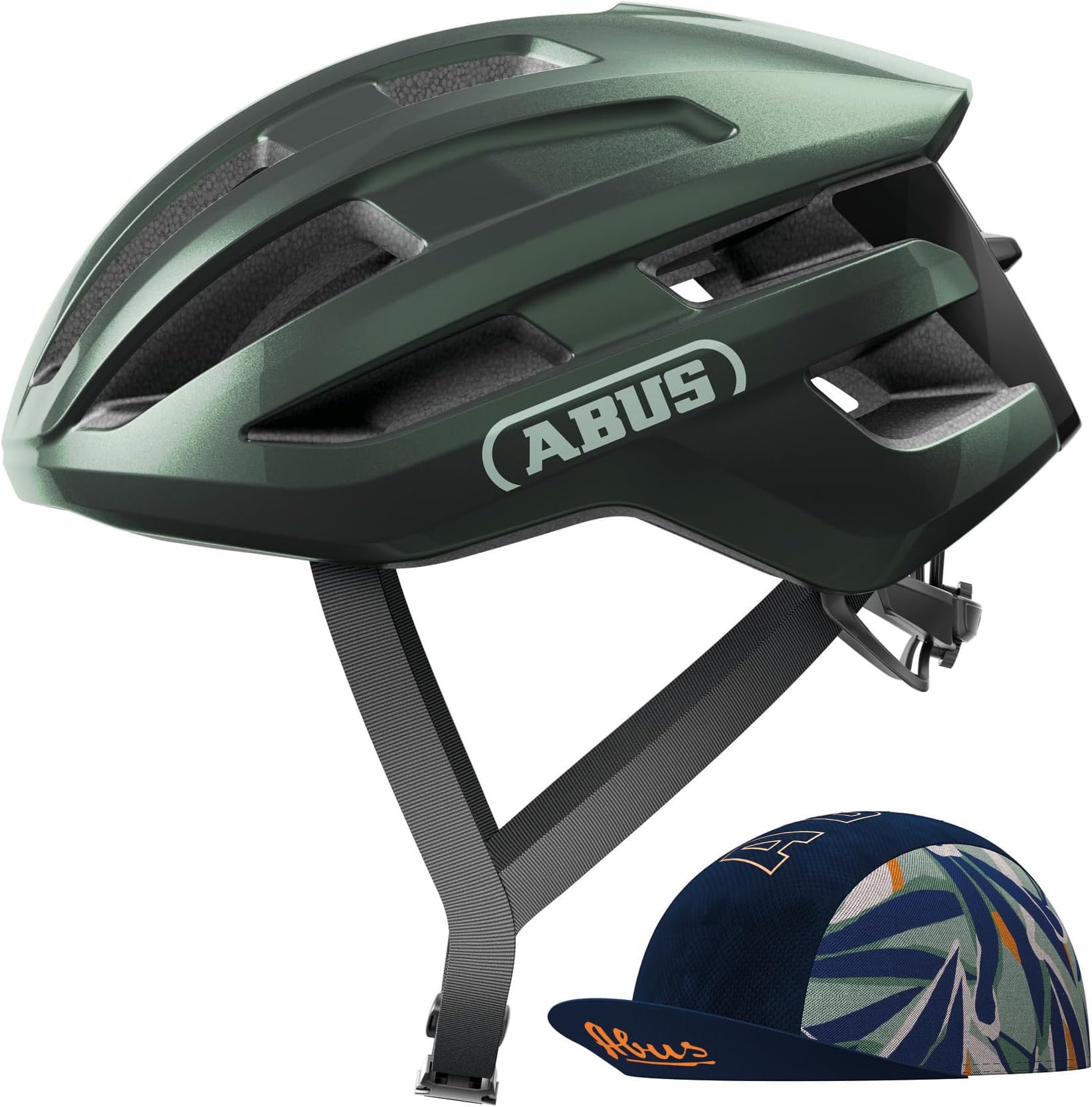 PowerDome ACE road bike helmet - with Race Cap - lightweight bike helmet with clever ventilation system - Made in Italy - for men and women