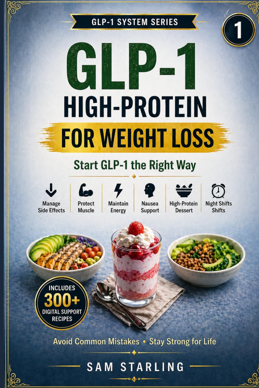 GLP-1 HIGH-PROTEIN FOR WEIGHT LOSS: A Practical, Structured Guide to Managing Side Effects, Protecting Muscle and Energy, and Building Sustainable Long-Term GLP-1 Results