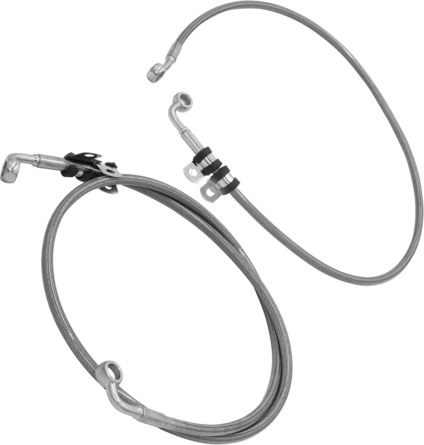 Caltric Front Right & Left Brake Line Compatible with Polaris RZR Trail S 1000 2016-2021 / S4 1000 2019-2021 / RZR 900 2021 / S 900 2015-2024/4 900 2015-2018