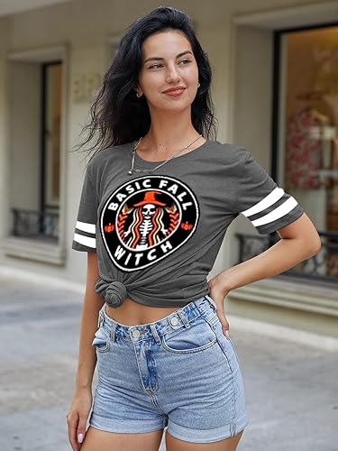 Miniatura 3 de Camisetas para mujer con diseño divertido de las hermanas Sanderson de la película clásica Hocus Pocus, disfraz de bruja para Halloween