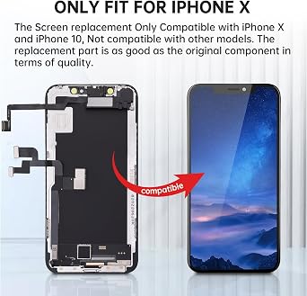 for iPhone X 10 Screen Replacement Ear Speaker Proximity Sensor