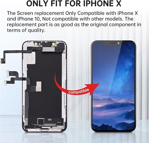 for iPhone X 10 Screen Replacement Ear Speaker Proximity Sensor