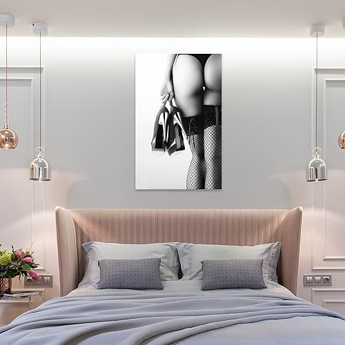 Miniatura 8 de Black And White Sensual Art, Human Landscape Art, Nude Posters, Sexy Wall Art Posters (46) Canvas Painting Posters And Prints Wall Art Pictures for