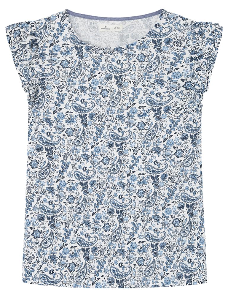 Springfield T-Shirt, Navy, M