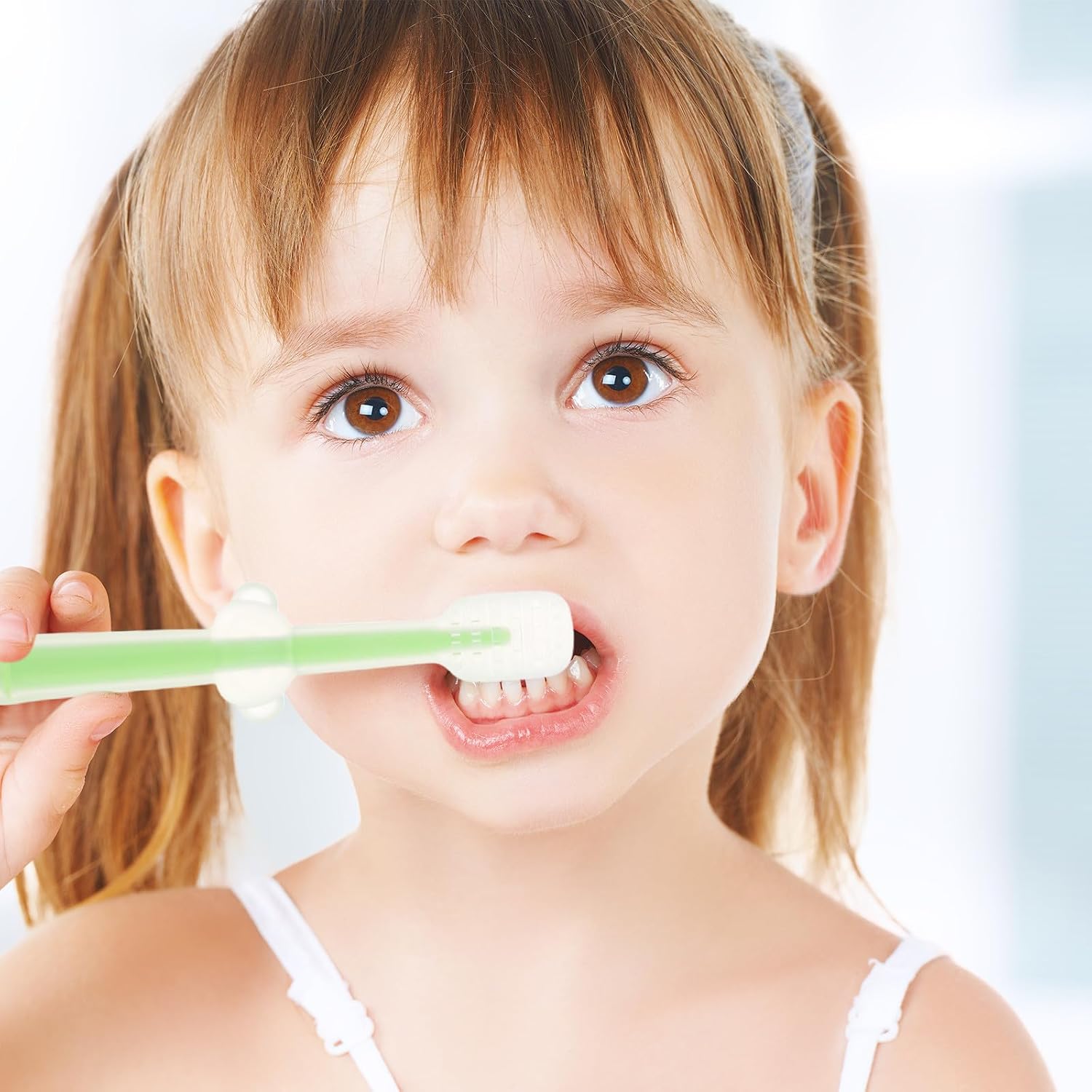 Ipetboom 1 Set Baby Toothbrush: Gentle Silicone Toothbrush for Infants - Newborn Gum Brush - Toddler Tongue Cleaner - Kids' Oral Hygiene Training Brush