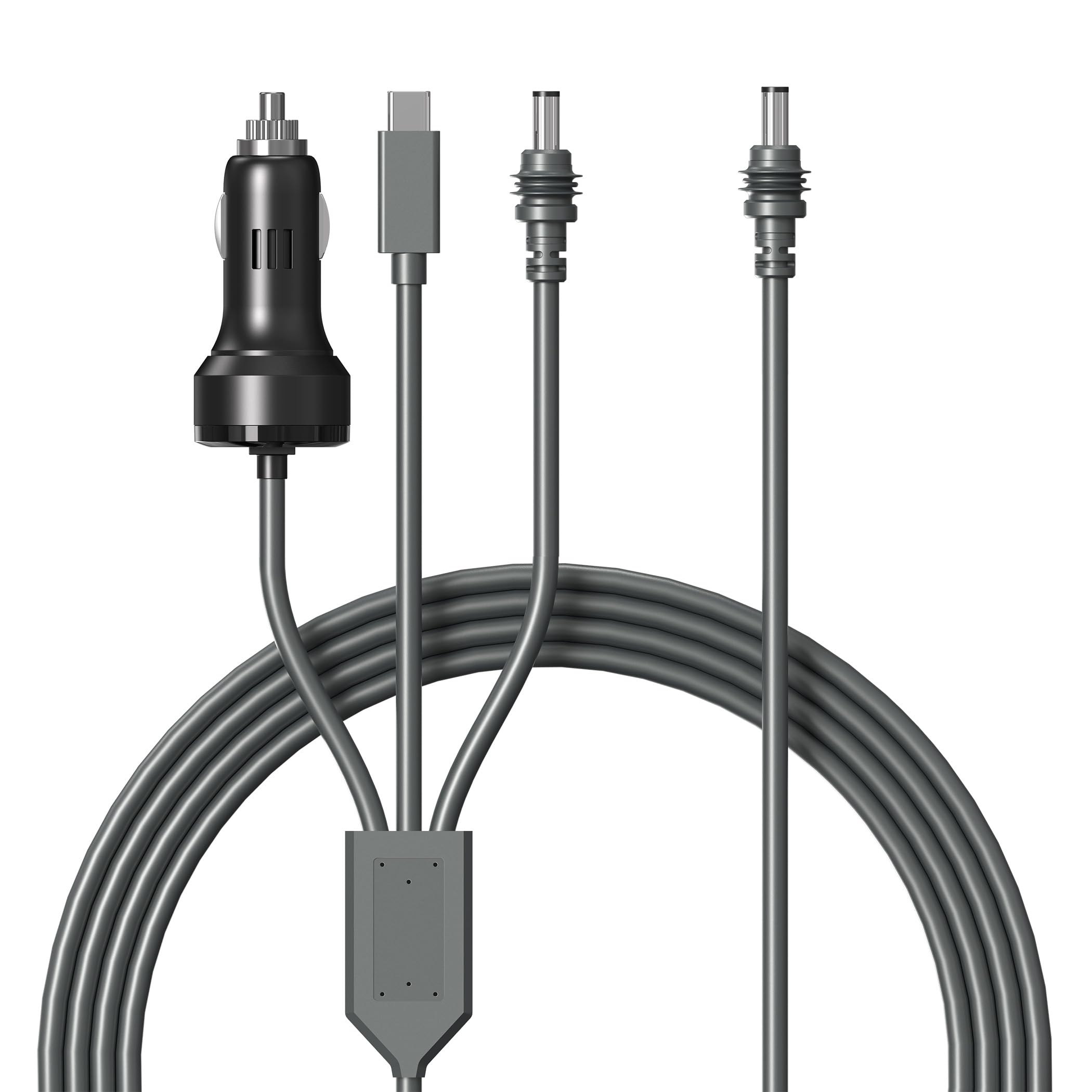 Hugener Starlink, mini cavo 3 in 1 da 3 m, ad alta velocità USB C/caricabatteria da auto/DC a CC, cavo di ricambio per Starlink Mini, prolunga impermeabile, accessori per cavi di alimentazione