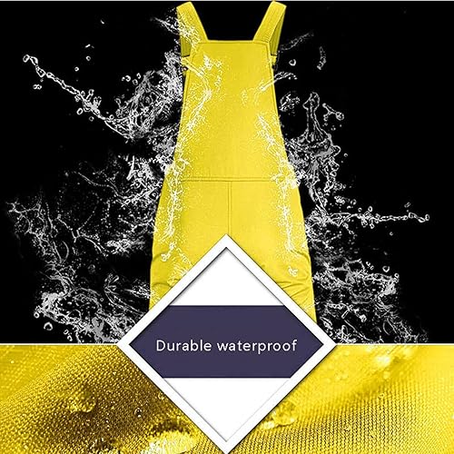 Miniatura 10 de Pantalones tipo babero de nieve para mujer impermeables aislados pantalones de esquí snowboard para invierno abrigados trajes de nieve Ripstop