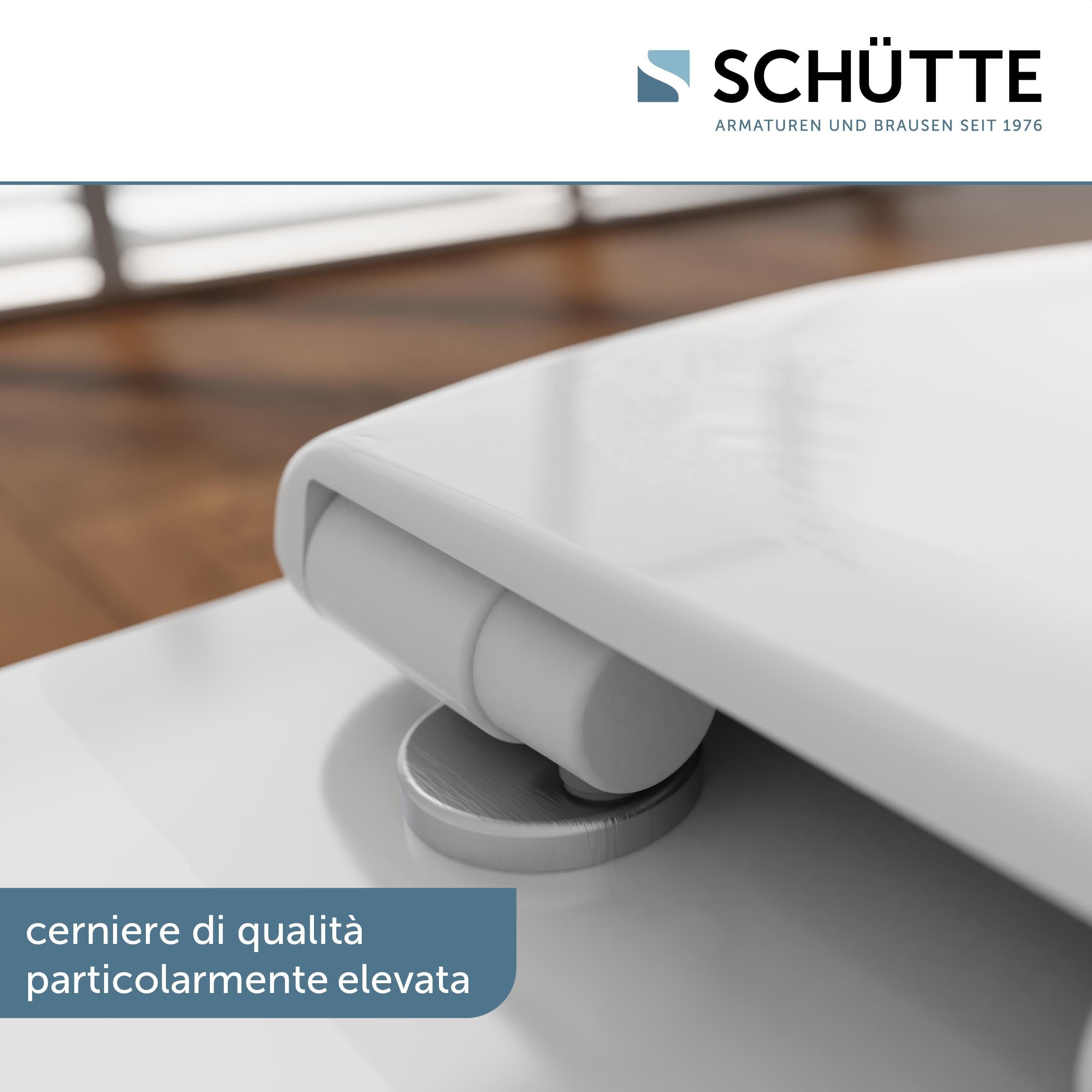 SCHÜTTE Sedile WC con abbassamento automatico
