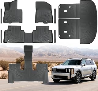 Car Floor Mats for 2027 Kia Telluride Hybrid Full Set