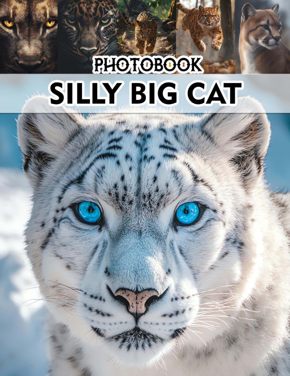 Silly Big Cat Photobook: Capturing Hilarious Big Feline Antics in 40 Playful Pictures for Animal Lovers