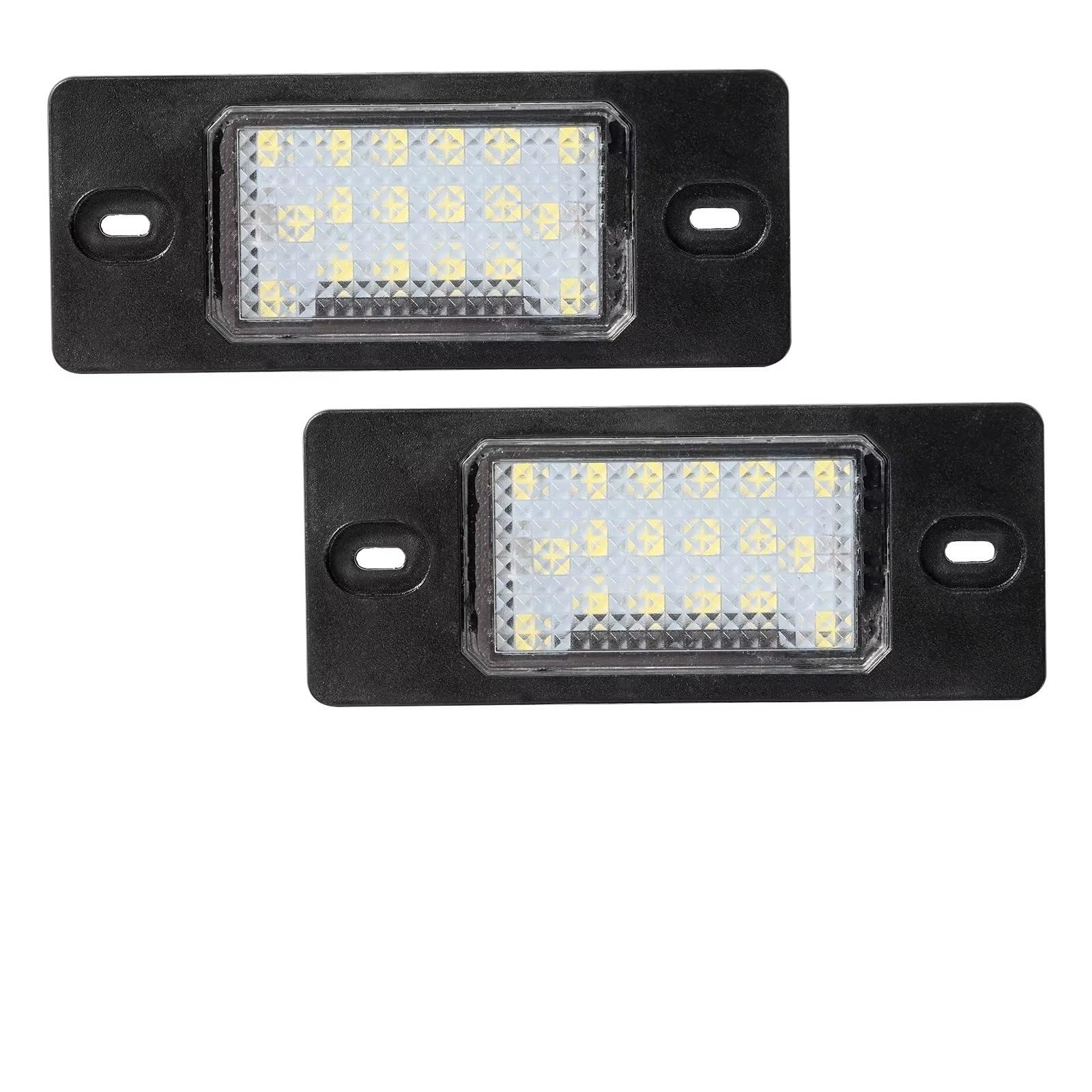 Lámpara de luz matrícula para evitar multas en VW Tiguan 2007 a 2011 7