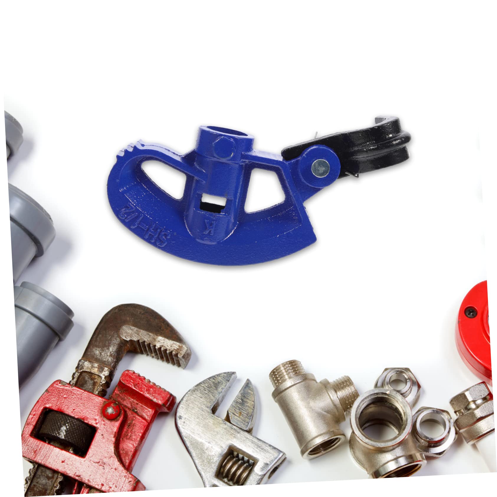 Curvatubi Manuale in Acciaio Blu per Tubo da 1/2 Pollice