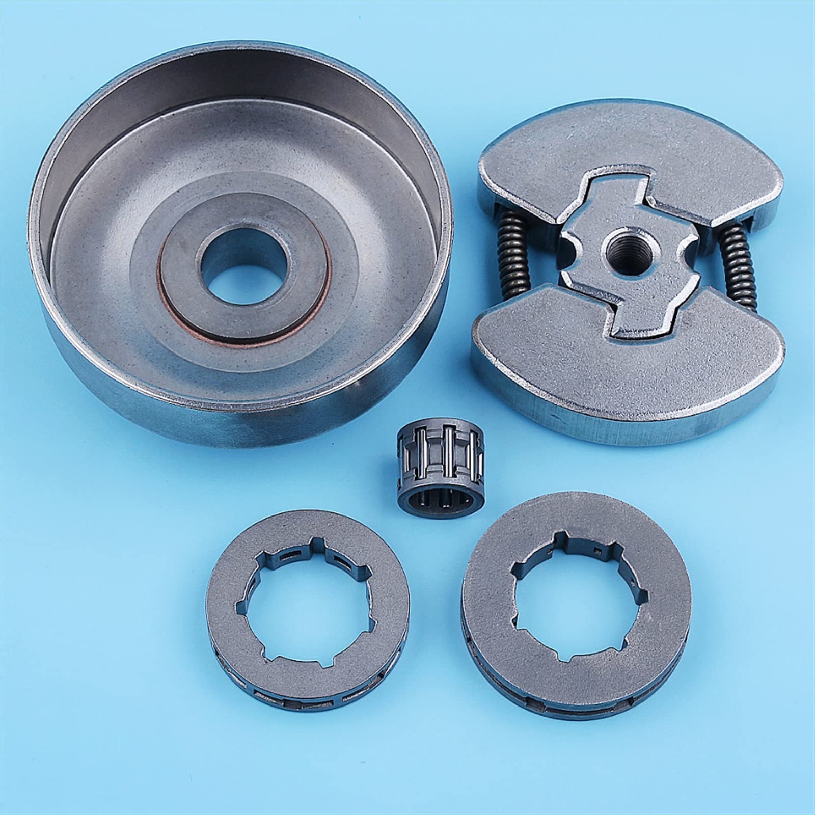 325;Kit de piñón de llanta de Tambor de Embrague Apto for Husqvarna 235e 240e 235 240 137 142 36 41 for Piezas de Motosierra Jonsered 2035 2036 2040