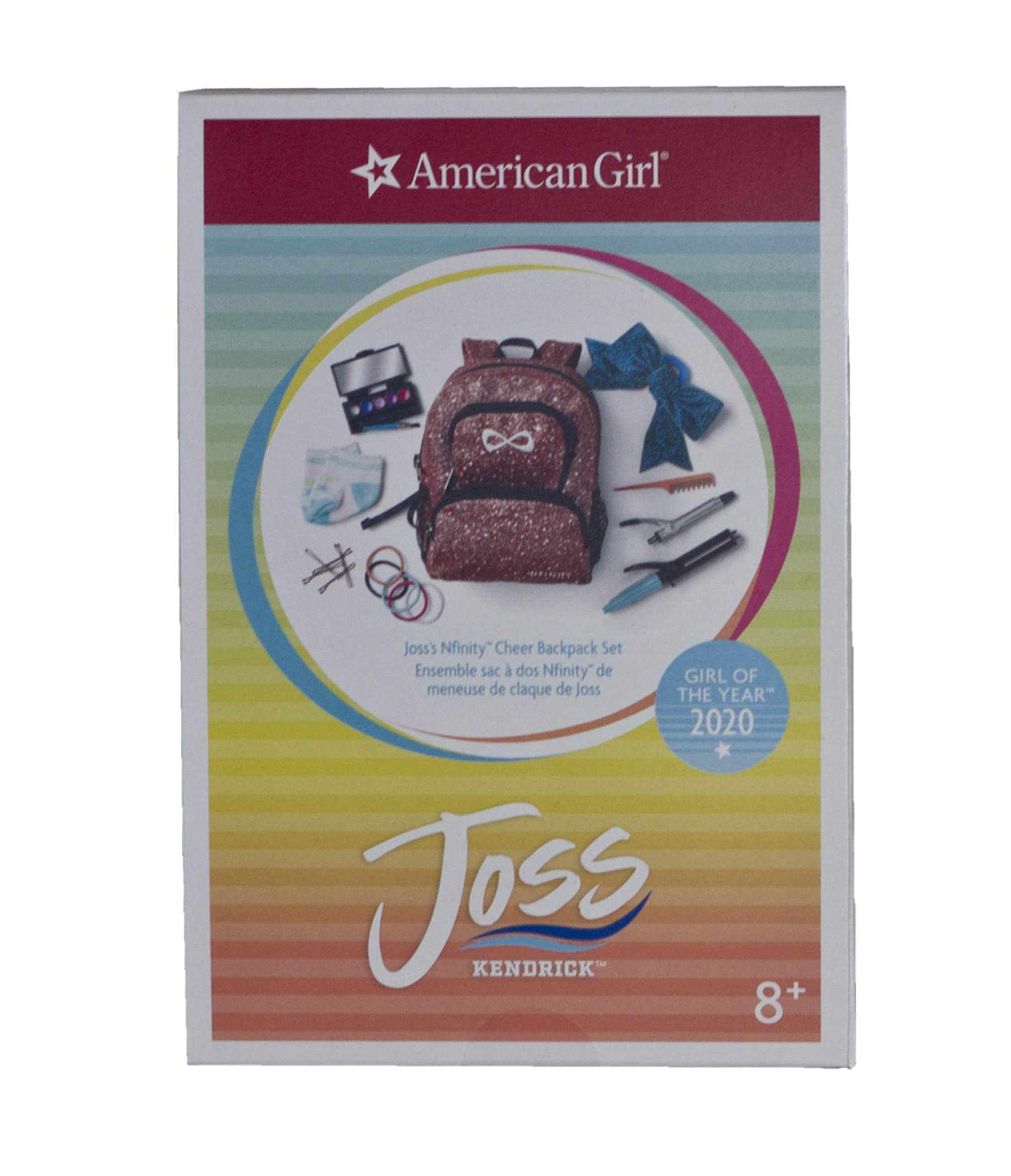 American Girl Joss Cheer Backpack American Girl Doll Joss Kendrick