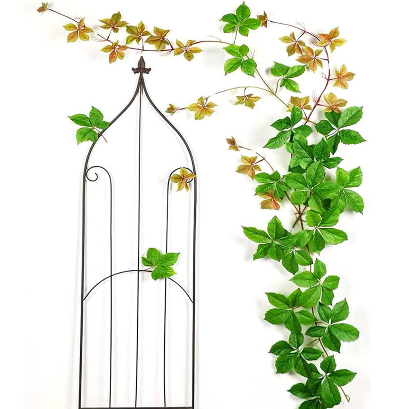 KüNstliche Efeugirlande 10 Pack, KüNstliche Eukalyptus Girlande BläTter Dekoration Kunstpflanze FüR Zu Hause KüChen Garten BüRo Urlaub Hochzeit Badezimmer Oder Als Wanddekoration