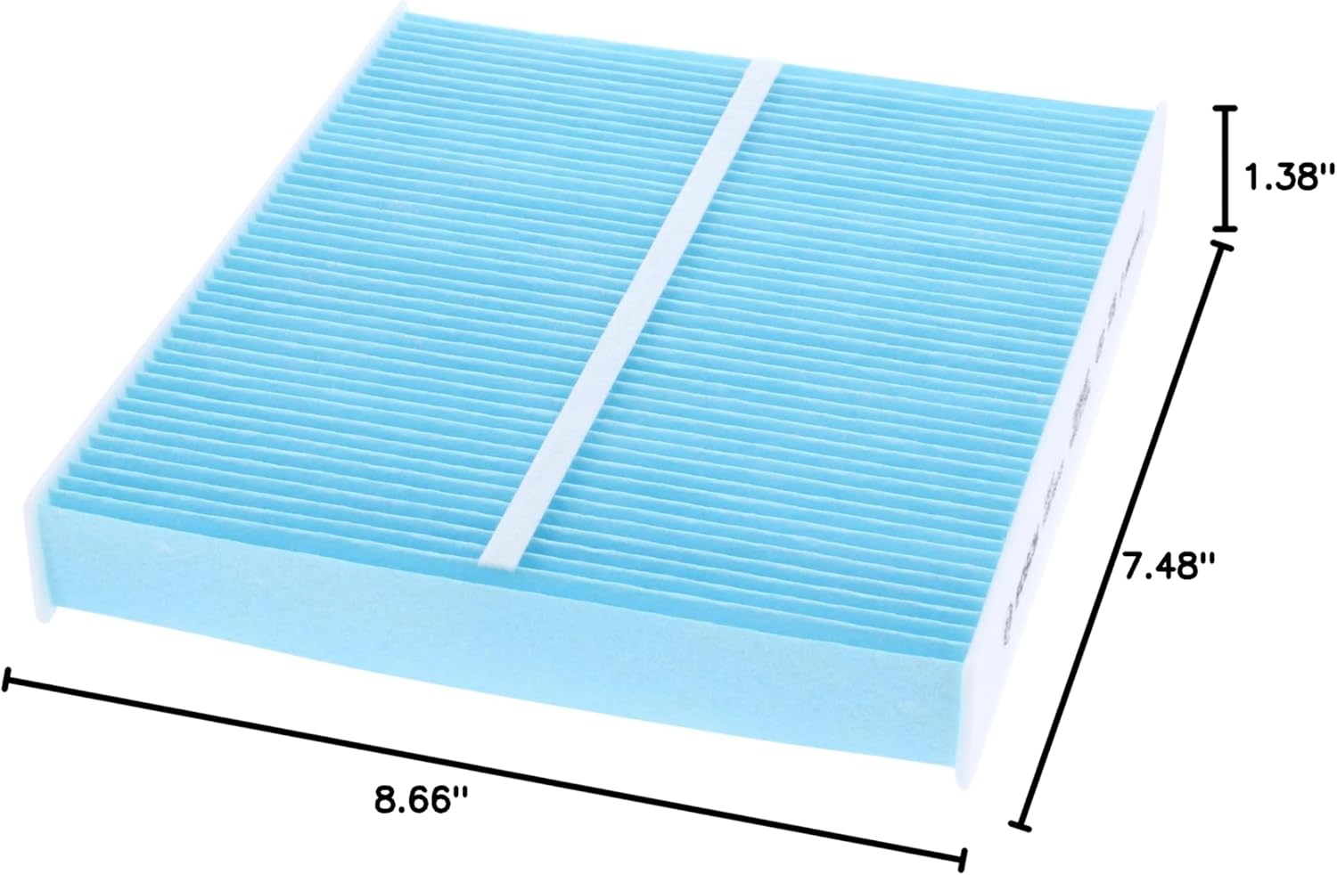 BOSCH 6087C HEPA Cabin Air Filter - Compatible with Select Lexus ES250, ES300h, ES350, NX250, NX350, NX350h, NX450h+, RX350, RX350h, RX350L, RX450h, RX450hL; Toyota Avalon, Camry