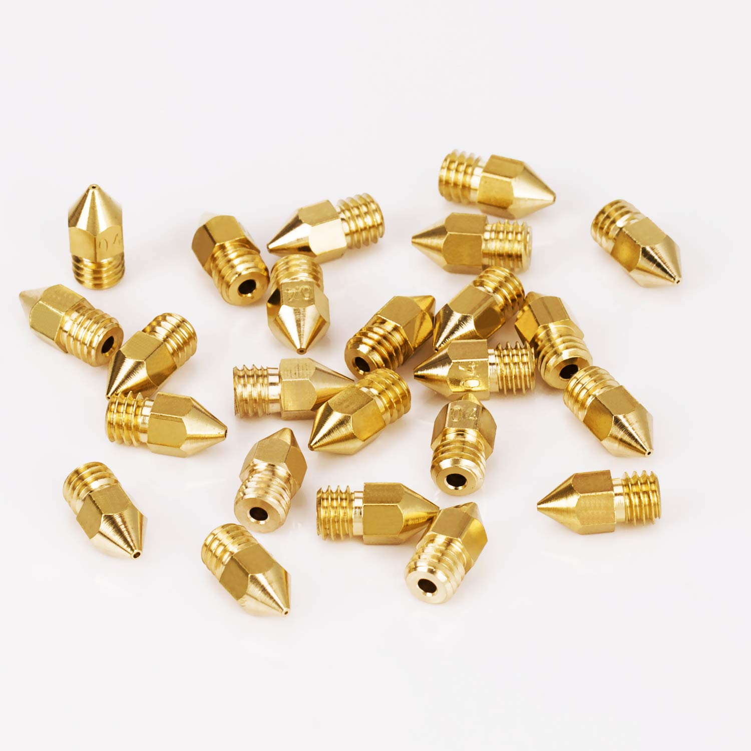 Kit Buses Imprimante 3D 0.3mm + Aiguilles Nettoyage - Compatible Creality CR-10, Ender - Laiton Et Acier Inox