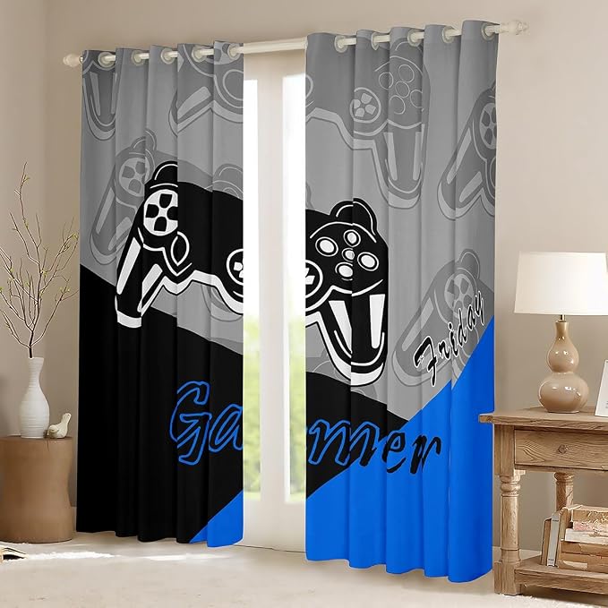 Cortinas Gamer Feelyou 42x63 pulgadas 2 Paneles miniatura 3