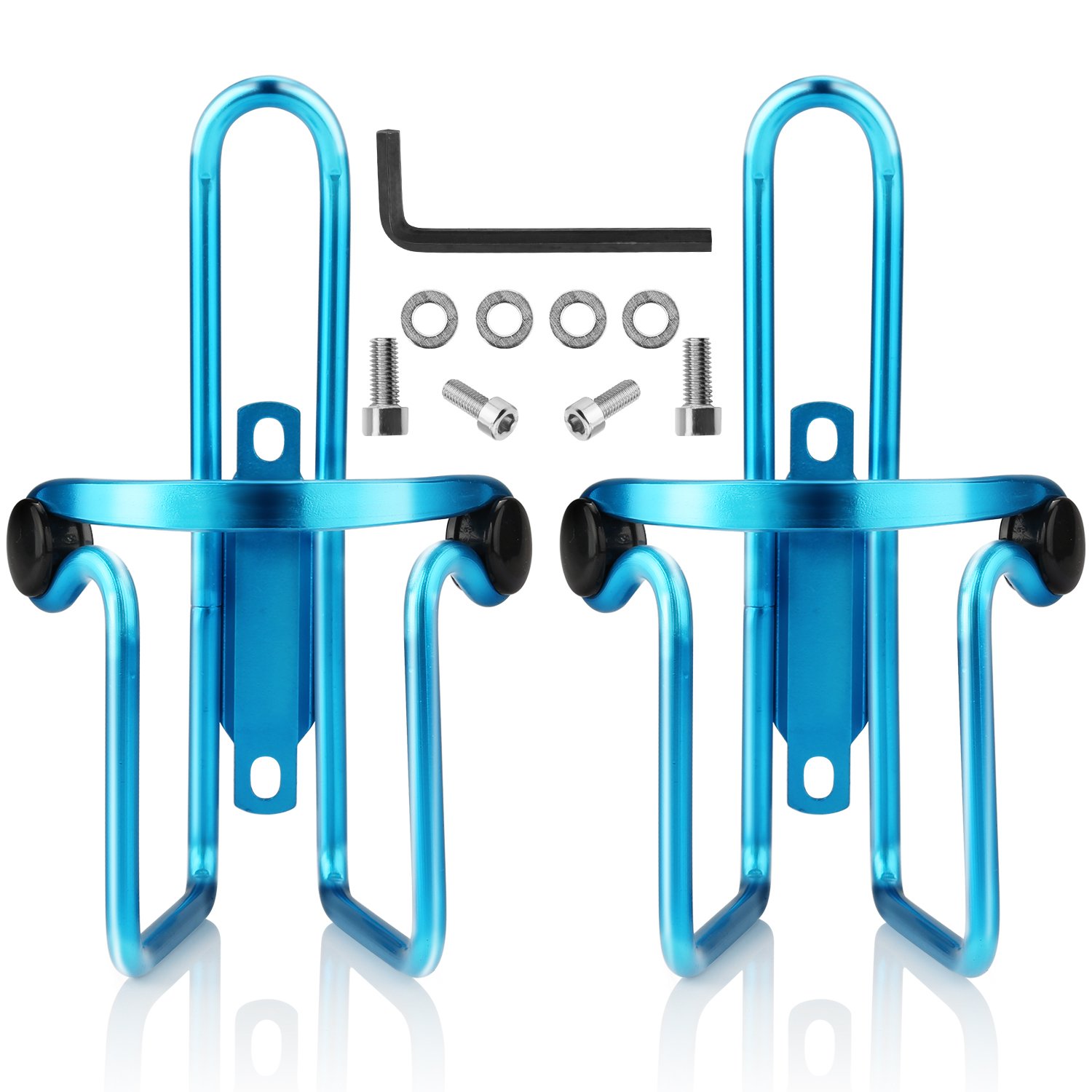 turquoise bottle cage